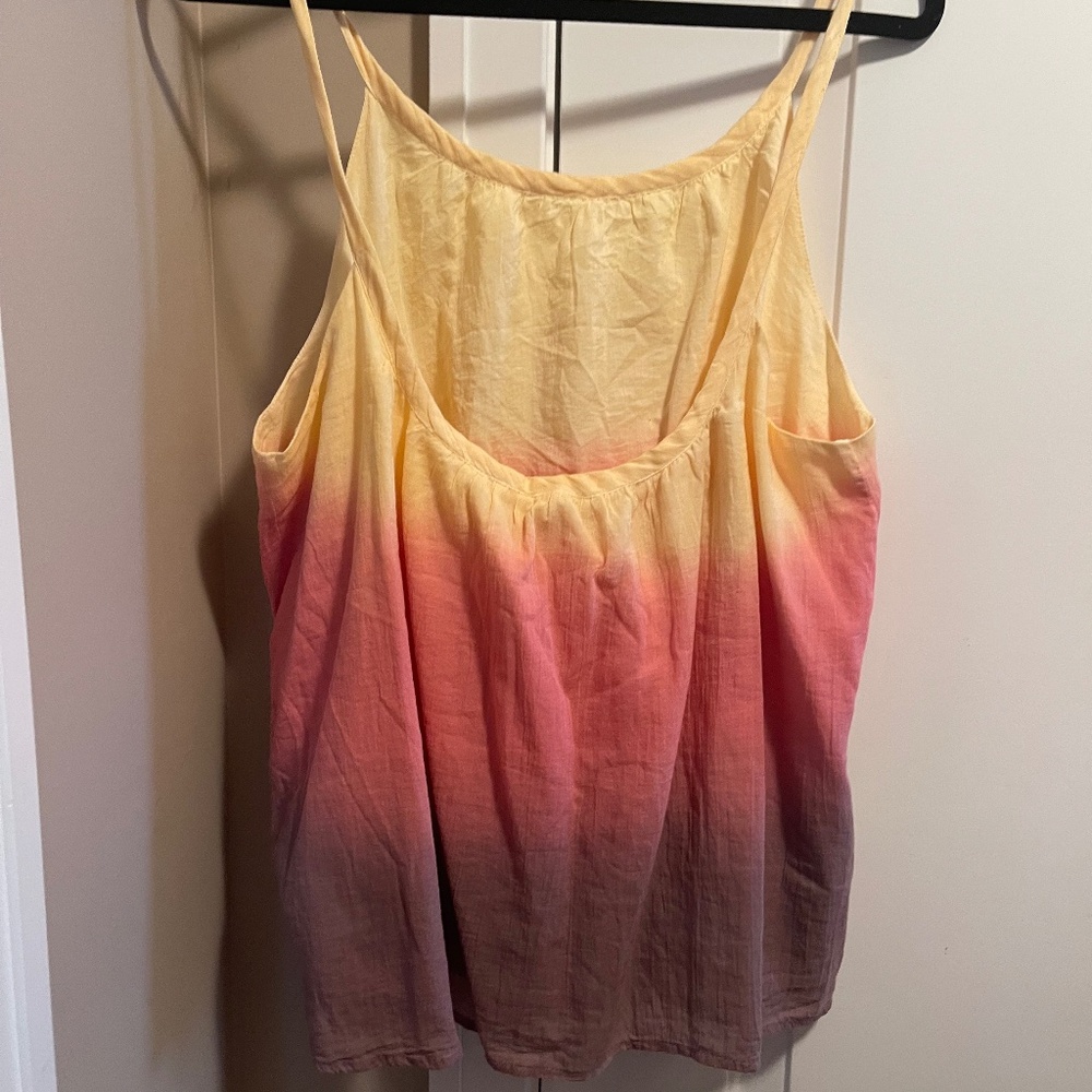 Anthropologie NWT Ombre Tank Top